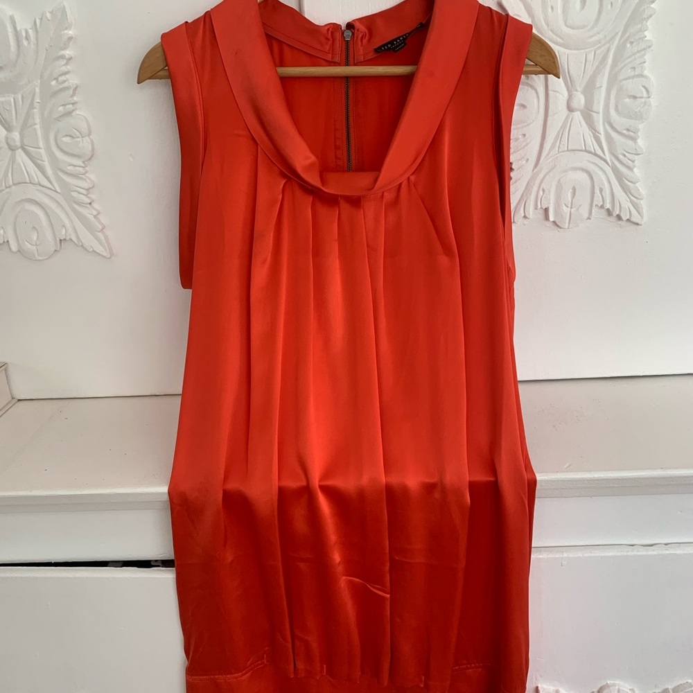 Ted Baker London sleeveless, cowl neck dress/tunic